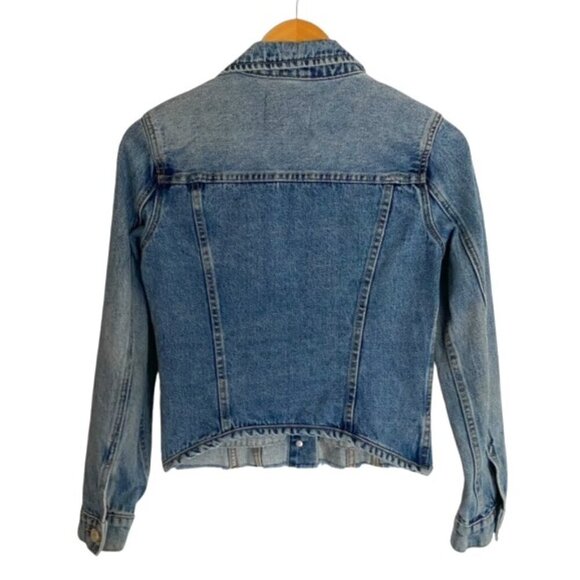 Blank NYC Trucker Denim Jacket XSmall - Picture 4 of 4